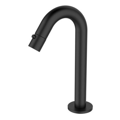 Wiesbaden Metro fonteinkraan 1/2" mat zwart OUTLETSTORE