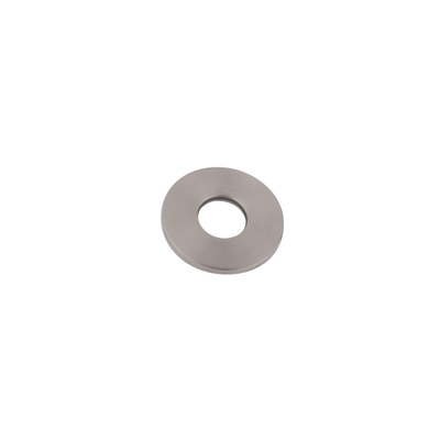 Wiesbaden Caral rosace bec mitigeur lavabo monocommande 65 mm acier brossé PVD