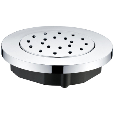 Xellanz Douche latérale encastrable réglable ronde 13,5 cm chrome