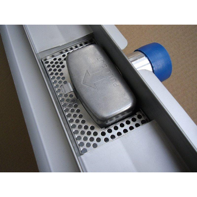 Wiesbaden Filtre à cheveux pour caniveau de douche en acier inoxydable