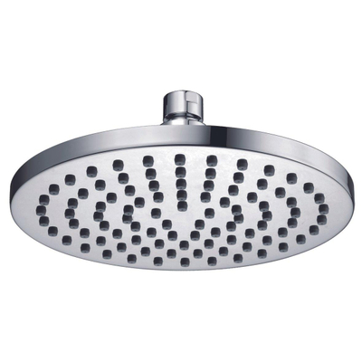 Wiesbaden UniMatch pomme de douche ronde 20 x 1,2 cm chrome