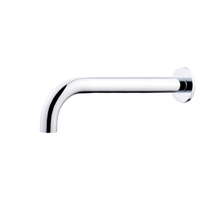 Wiesbaden Caral bec de baignoire encastré rond 25 cm 1/2'' chrome
