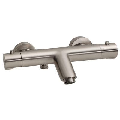 Xellanz Rio mitigeur de bain thermostatique 15 cm acier brossé