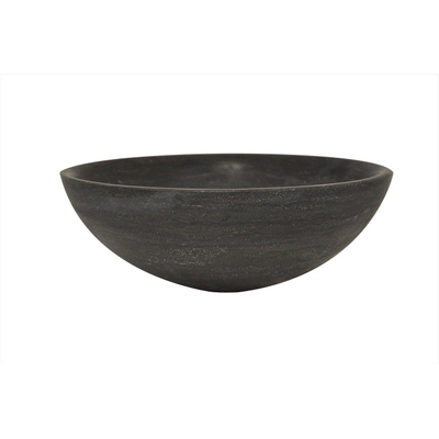 Wiesbaden Raw Waskom rond - 40x14cm hardsteen gezoet