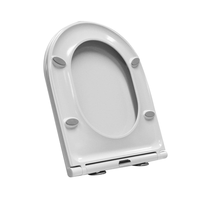 Wiesbaden Flatline Toiletzitting - softclose en quickrelease - glans wit