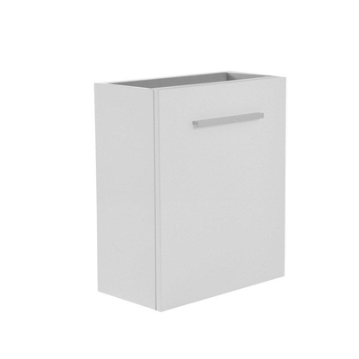 Xellanz Anna Armoire lavabo WC 40x21x50cm avec 1 porte blanc