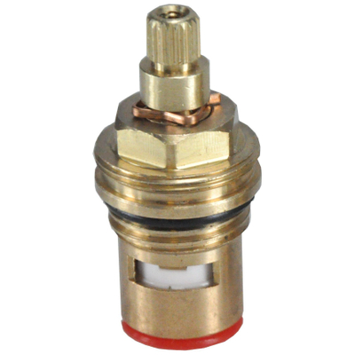 Riko Broche céramique 1/2 fermeture à gauche rouge