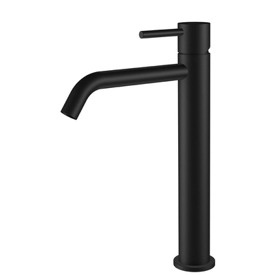 Wiesbaden Style XL wastafelkraan hoog mat zwart SHOWROOMMODEL