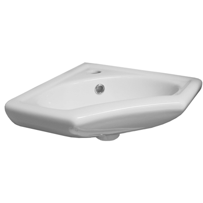Xellanz Trevi lave-mains d'angle 35 x 35 x 15 cm céramique blanc brillant