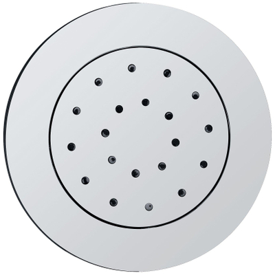 Xellanz Douche latérale encastrable réglable ronde 13,5 cm chrome