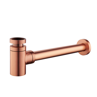 Wiesbaden Star luxe sifon laag 1 1/4'' geborsteld koper