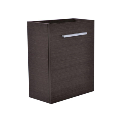 Xellanz Anna Armoire lavabo WC 40x21x50cm avec 1 porte fil de bois gris