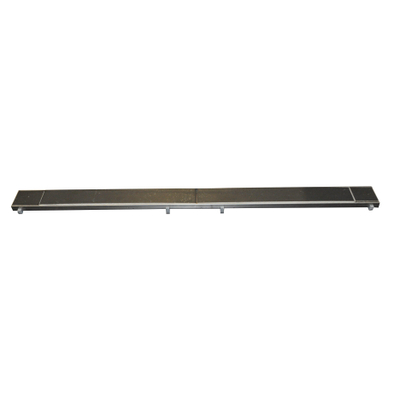 Wiesbaden Tegelrooster voor douchegoot 100 x 7 cm RVS OUTLETSTORE