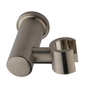 Wiesbaden UniMatch Support de douchette mural inclinable acier brossé PVD