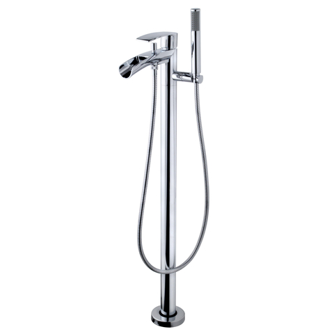 Wiesbaden Lima Mitigeur bain cascade sur pied complet chrome SW373319
