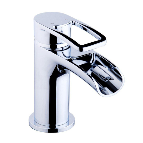 Wiesbaden Alegra Robinet cascade avec bonde clac chrome SW10595