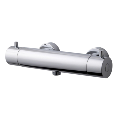Wiesbaden Caral Cool Touch Mitigeur thermostatique de douche chrome SW10546