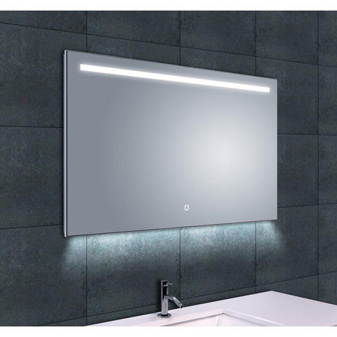 Wiesbaden Ambi One miroir avec LED intensité réglable anti buée 100x60cm SW95869