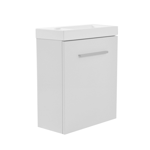 Xellanz Zenti meuble lavabo pour WC 40 x 22 cm blanc brillant SW72925