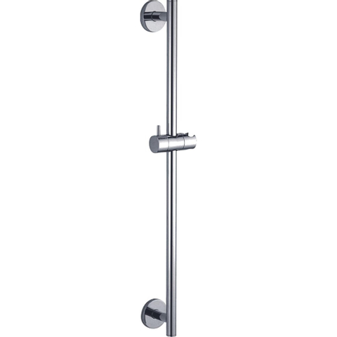 Xellanz Barre de douche ronde 65 cm chrome SW10526