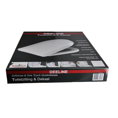 Xellanz Deeline lunette de toilette avec quick release Blanc SW17767