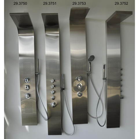 Xellanz Ontario Colonne de douche avec robinet thermostatique 150x22cm inox SW62505