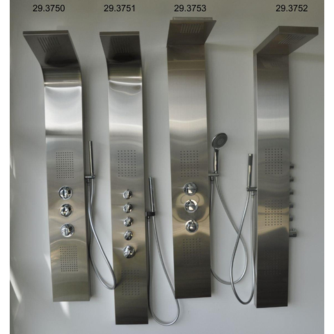 Xellanz Ontario thermostatische douchekolom 150x22 cm RVS SHOWROOMMODEL SHOW26812