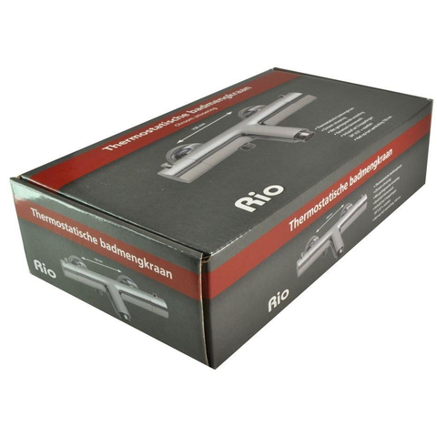 Xellanz Rio badthermostaat - opbouw - chroom SW4045