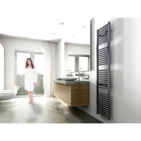 Wiesbaden Elara sierradiator 181,7 x 45,0 cm antraciet SW96002