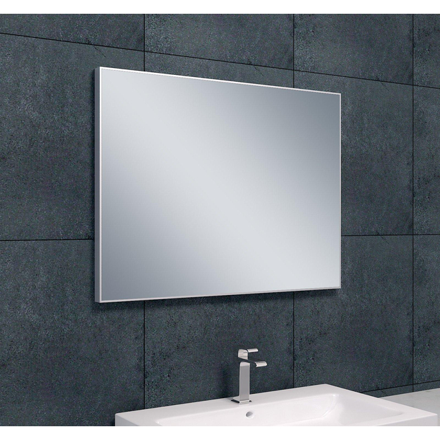 Xellanz Serra spiegel rechthoek met lijst 80 x 60 x 2,1 cm aluminium 38.3751