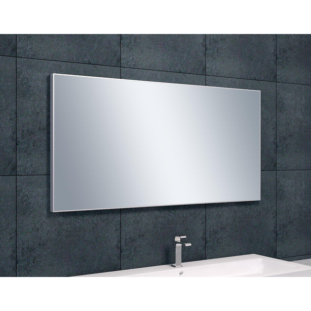 Xellanz Serra spiegel rechthoek met lijst 120 x 60 x 2,1 cm aluminium 38.3753