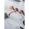 Hotbath Cobber inbouw wastafelkraan 3 gats rose goud SW73591 Hotbath Cobber inbouw wastafelkraan 3 gats rose goud SW73591