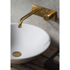 Hotbath Cobber inbouw wastafelkraan geborsteld messing (goud) SW73596