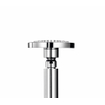 Hotbath Mate Douche de tête modèle muraleNickel brossé SECOND CHOIX OUT7136