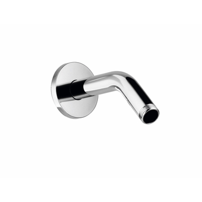Hotbath Mate Hoofddouche inclusief wandarm - 13cm rond - geborsteld nikkel (RVS)