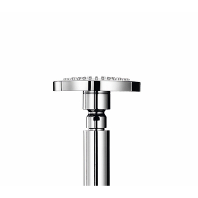 Hotbath Mate hoofddouche inclusief wandarm 13cm rond nikkel geborsteld