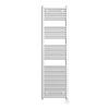 Sanicare Lumara Elektrische Radiator - 170x50cm - 1026W - witte thermostaat - rechtsonder - wifi - aluminium - mat wit SW1581500