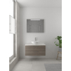 Bruynzeel Combo badmeubelset 90x45cm 1 wasbak 2 lades met spiegel met softclose ceramic orlando eiken SW383567 Bruynzeel Combo badmeubelset 90x45cm 1 wasbak 2 lades met spiegel met softclose ceramic orlando eiken SW383567