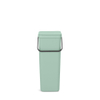 Brabantia Sort & Go Afvalemmer - 40 liter - hengsel - jade green SW1117377