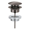 Grohe Afvoergarnituur - push-open - hard graphite (antraciet) SW236984