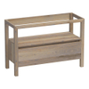 Saniclass Natural Wood Staand onderkast 120 Vintage Oak Geborsteld SW223391 Saniclass Natural Wood Staand onderkast 120 Vintage Oak Geborsteld SW223391