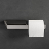 Geesa Shift Toiletrolhouder zonder klep met planchet RVS geborsteld SW641390