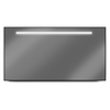 Looox Black Line spiegel - 140X60cm - LED - zwart mat SW196751