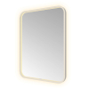 Hotbath &MORE Miroir LED direct et indirect avec chauffage de miroir changement de couleur dimmable avec télécommande Inox 316 SW1246159