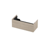INK Wastafelonderkast - 100x45x37.6cm - 1 lade - push to open - MFC - Ivoor eiken SW798167