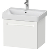 Duravit No.1 wastafelonderkast 59x42.6x47.8cm hangend Mat Wit SW723787 Duravit No.1 wastafelonderkast 59x42.6x47.8cm hangend Mat Wit SW723787