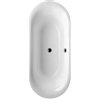 Villeroy et Boch Cetus Baignoire quaryl ovale 175x75cm avec pieds blanc 0944572 Villeroy et Boch Cetus Baignoire quaryl ovale 175x75cm avec pieds blanc 0944572