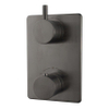 Wiesbaden Caral afbouwdeel thermostatisch 2 weg gunmetal SW454661 Wiesbaden Caral afbouwdeel thermostatisch 2 weg gunmetal SW454661