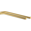 Hansgrohe Addstoris porte-serviettes 2 barres finition or poli SW651152