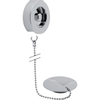 Geberit stop en ketting - voor badgarnituren - voor standaardbaden - hoogglans chroom SW30103